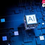 Company - Futuristic AI chip glowing