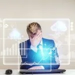 Emotional - man, palm on his face