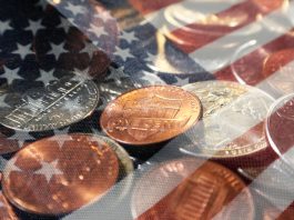 Dividend Income From Owning Shares In Index Funds on American flag