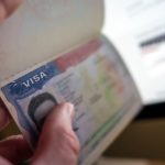 Photo passport with visa